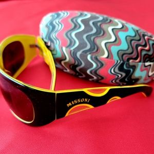 Missoni black/yellow sunglasses